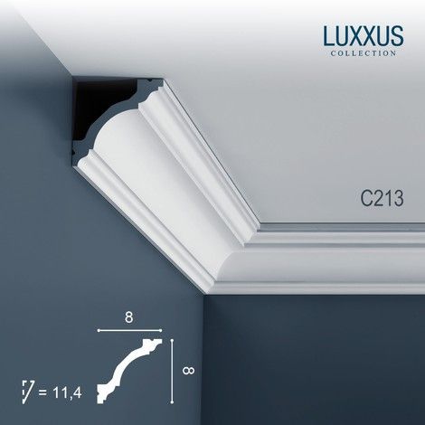 Corniche Plafond en Polyuréthane Luxxus C213 ORAC DECOR - 2