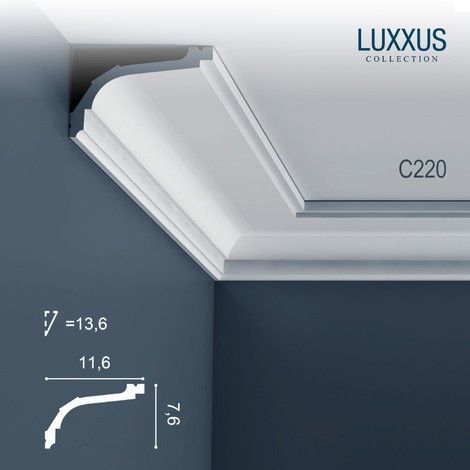 Corniche Plafond en Polyuréthane Luxxus C220 ORAC DECOR - 2