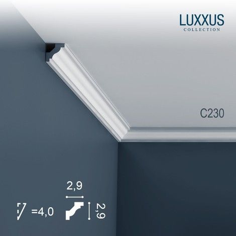 Corniche Plafond en Polyuréthane Luxxus C230 ORAC DECOR - 2