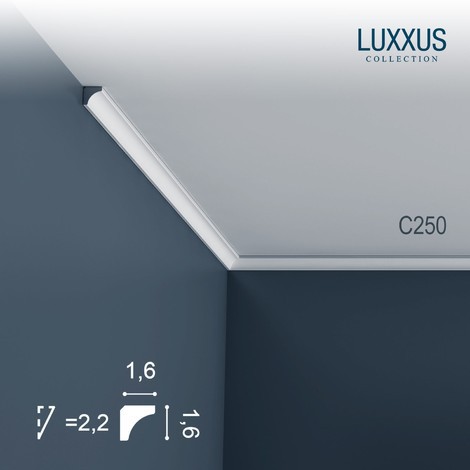 Corniche Plafond en Polyuréthane Luxxus C250 ORAC DECOR - 2