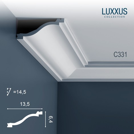 Corniche Plafond en Polyuréthane Luxxus C331 ORAC DECOR - 2