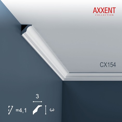 Corniche Plafond en Polyuréthane Axxent CX154 ORAC DECOR - 2