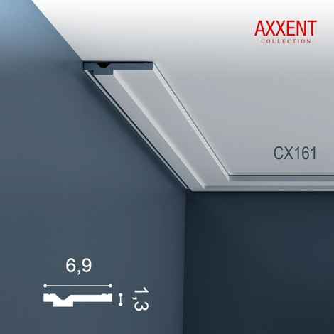 Corniche Plafond en Polyuréthane Axxent CX161 ORAC DECOR - 2