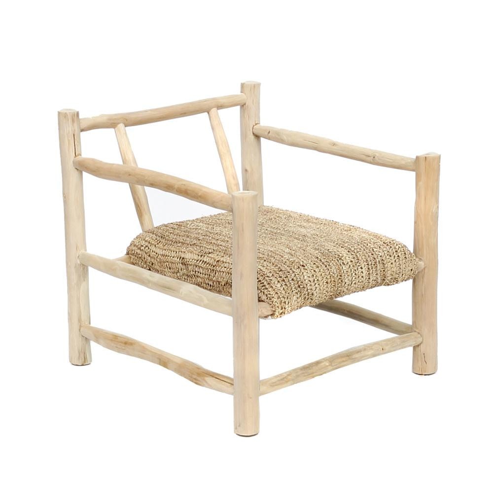 The Raffia One Seater - Natural