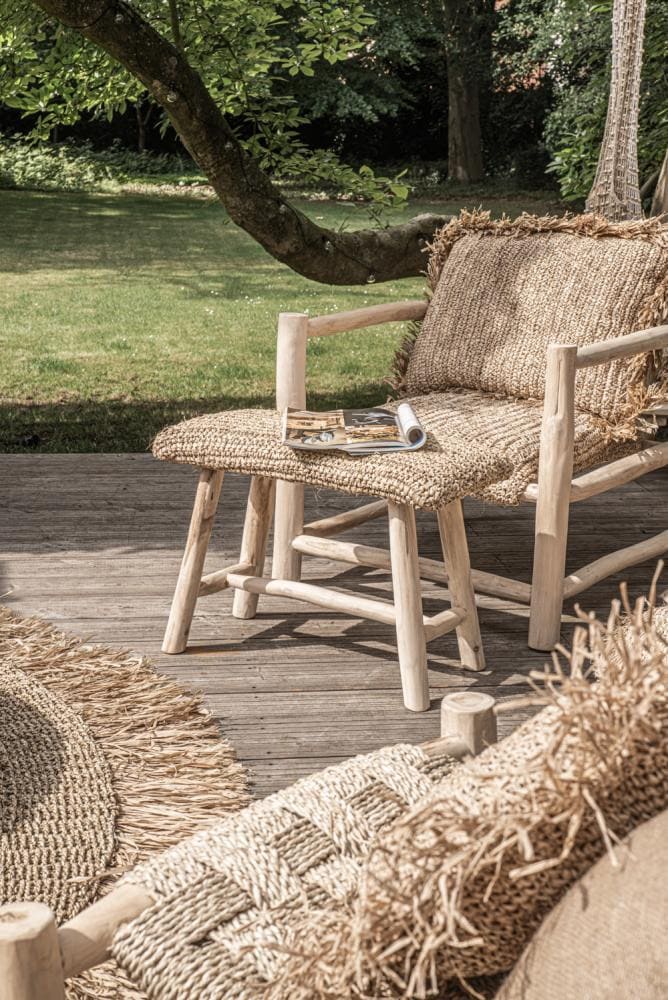 The Raffia One Seater - Natural