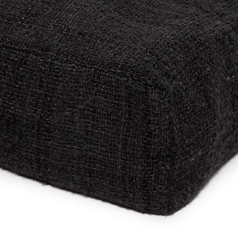 The Oh My Gee Pouffe - Black Navy