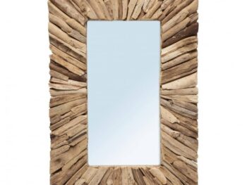 The Driftwood Framed Mirror - Natural - M