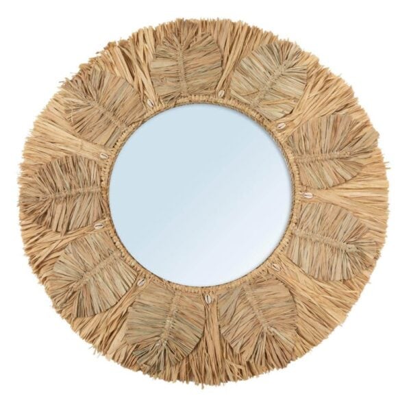 The Palm Tree Mirror - Natural - M