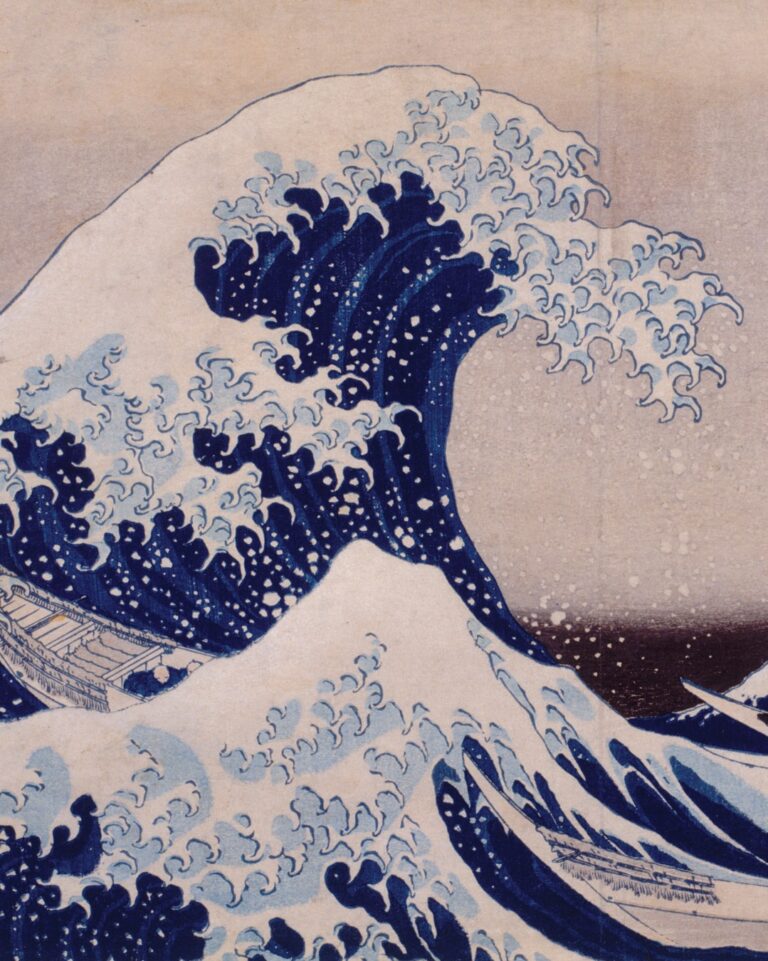 SOUS LA VAGUE©00 0191158 zoom Papier peint LGD01