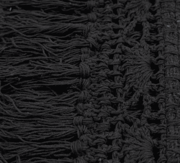 Le Jeté de Lit modèle Gypsy - Noir – Image 6