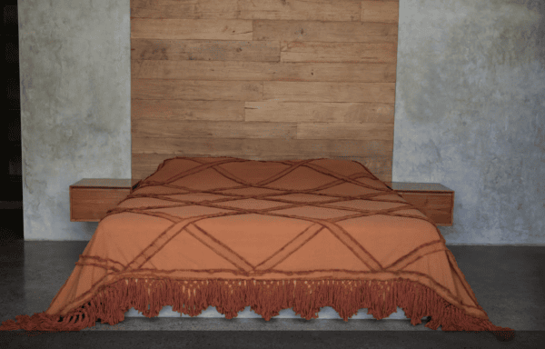 Le Jeté de Lit  Modèle Berber - Terracotta – Image 3